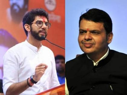 Shivsena Aaditya Thackeray Targeted DCM Devendra Fadnavis | "नोकऱ्यांसाठी आंदोलन करणाऱ्या तरुणांना शेंबडी पोरं म्हणणं अयोग्य, माफी मागा"