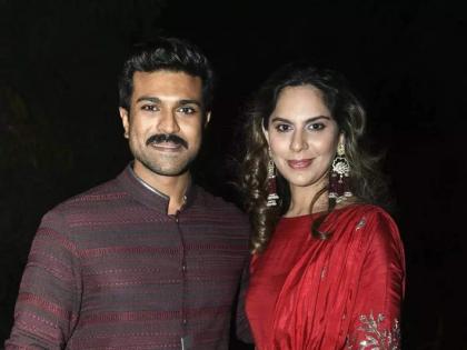 A love story begins with a college love story; After 10 years, this South actor Ram Charan will become father | कॉलेजच्या लव्हस्टोरीनं प्रेमाची सुरुवात; १० वर्षांनी 'हा' साऊथ अभिनेता होणार बाप