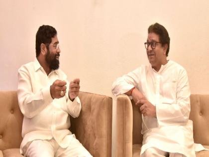 After Raj Thackeray's MNS Sandeep Deshpande on 'Varsha'; met with CM Eknath Shinde met, MNS-Shinde group alliance? | राज ठाकरेंचा विश्वासू शिलेदार 'वर्षा'वर; मुख्यमंत्री एकनाथ शिंदेंच्या भेटीनंतर चर्चेला उधाण