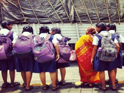 Due to the schoolbag's burden 32.9 percent of the students suffer from back pain | दप्तराच्या ओझ्यामुळे 32.9 टक्के विद्यार्थ्यांनींना पाठदुखीचा होतो त्रास