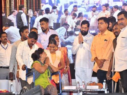 1,143 crore provision for Ministry of Disabled Persons - Chief Minister Eknath Shinde | दिव्यांग मंत्रालयासाठी १,१४३ कोटींची तरतूद - मुख्यमंत्री एकनाथ शिंदे