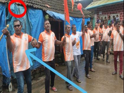 During Dance Govinda dies of heart attack; Mourning in the Dahihandi program in Dapoli | नाचता नाचता गोविंदाचा ह्दयविकाराच्या झटक्यानं मृत्यू; दहिहंडी कार्यक्रमात शोककळा