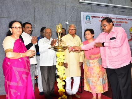 Inauguration of Mahatma Basaveshwar Study Center in Solapur University | सोलापूर विद्यापीठात महात्मा बसवेश्वर अध्यासन केंद्राचे उद्घाटन