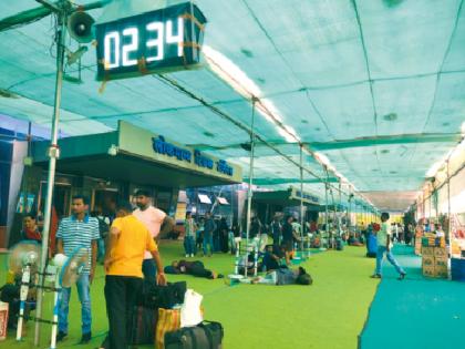 A fair is being held at Tilak Terminus; How to meet the security challenge? | टिळक टर्मिनसवर भरलीय जत्रा; सुरक्षेचे आव्हान पेलायचे कसे? A fair is being held at Tilak Terminus; How to meet the security challenge? | टिळक टर्मिनसवर भरलीय जत्रा; सुरक्षेचे आव्हान पेलायचे कसे?