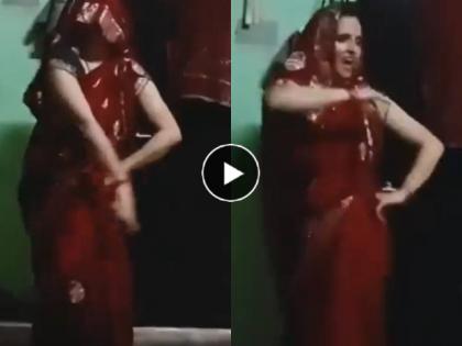 Seema Haider Dance Video viral in Red Saree old clip of hot dancing watch | Video: सीमा हैदरने लाल रंगाची साडी नेसून केला भन्नाट डान्स; व्हिडीओ झालाय व्हायरल