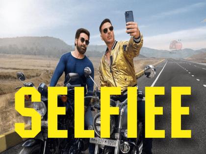 akshay Kumar Emraan Hashmi Starrer Selfiee Movie Trailer Released | Selfiee Trailer : सुपरस्टार विरूद्ध सुपरफॅन... अक्षय-इमरानच्या ‘सेल्फी’चा ट्रेलर पाहिलात का?