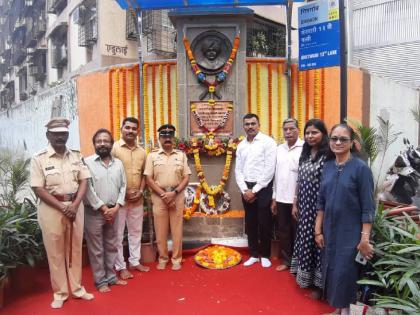 Greetings at Girgaon Shahu Memorial on the occasion of Shahu Maharaj's Memorial Day | शाहू महाराजांच्या स्मृतिदिनानिमित्त गिरगाव शाहु स्मृतीस्तंभावर अभिवादन ! 