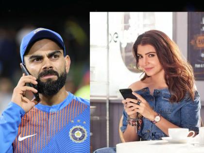 India Vs Pakistan T20 Live : Virat Kohli calls Anushka Sharma after beating to Pakistan; What is happening off the field, she said... | India Vs Pakistan T20 Live : पाकिस्तानला हरविताच विराटने अनुष्काला कॉल केला; मैदानाबाहेर काय चाललेय, तिने सांगितले...