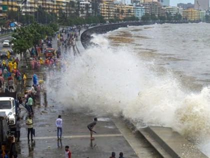 Waves will hit the shore for the four days The municipality appealed not to go into the sea | किनाऱ्यावर धडकणार लाटा, चार दिवस उधाण! समुद्रात न जाण्याचे पालिकेने केले आवाहन