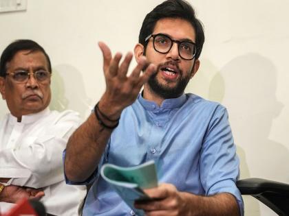 Aditya Thackeray criticizes Chief Minister Eknath Shinde over Ulhasnagar firing | BJP आमदाराच्या गोळीबारानंतर आदित्य ठाकरेंनी गुन्ह्यांची यादीच काढली, म्हणाले...