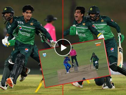 Video : Fazalhaq Farooqui ran out Shadab Khan at the non striker's end, but Pakistan win in a final-over thriller to take an unassailable 2-0 lead in the ODI series against Afghanistan | पाकिस्तानचा थरारक विजय; R Ashwin ची ट्रिक वापरून अफगाणिस्तानने केलेली कोंडी 