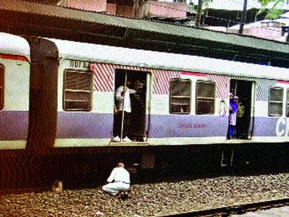  Walking locals are made of wheel-shaped nutsbolts, shaded stations | धावती लोकल थांबवून केले चाकांचे नटबोल्ट टाइट, शहाड स्थानकातील प्रकार