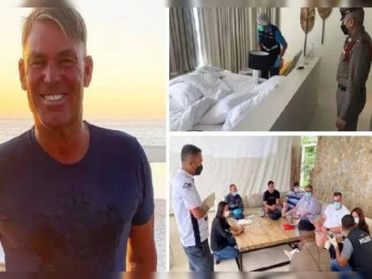 Shane Warne Death: Fresh details emerge, Thailand police reveals, Warne was bleeding & had a heart condition’  | Shane Warne Death: शेन वॉर्नच्या निधनावर थायलंड पोलिसांची महत्त्वाची माहिती; ऑस्ट्रेलियन दिग्गजाच्या खोलीत होते रक्ताचे डाग