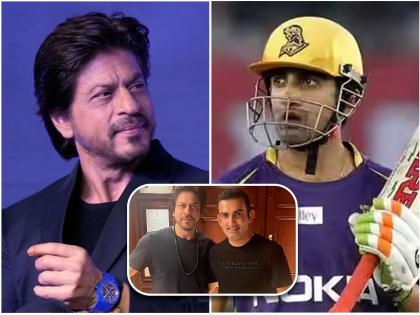 dunky star shah rukh khan tweet after gautam gambhir returns to kolkata knight riders | "कारण तो आपला आहे", KKRमध्ये गौतम गंभीरने घरवापसी केल्यानंतर शाहरुखचं ट्वीट