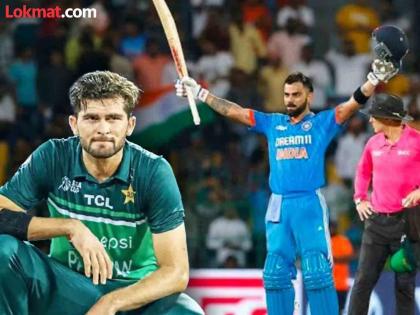 Shaheen Shah Afridi made 'Virat' statement about King Kohli, in life... | शाहीन शाह आफ्रिदीनं किंग कोहलीसंदर्भात केलं 'विराट' वक्तव्य, आयुष्यात...