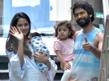 First Picture of Mira Rajput and Shahid Kapoor's Son Zain Kapoor is Winning the Internet | शाहिद कपूरचा मुलगा झेनचा फोटो तुम्ही पाहिला का?