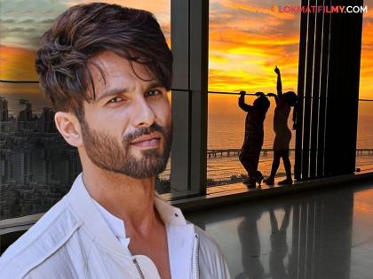 bollywood actor shahid kapoor rents out his luxury apartment in worli for 20 lakh per month in next 5 years | शाहिद कपूरने वरळीतील ६० कोटींचं घर दिलं Rent वर, महिन्याला कमावणार लाखो रुपये