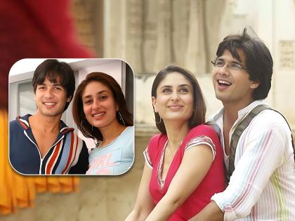 shahid kapoor kareena share amicable bond even after painful breakup during jab we met 2007 | ब्रेकअपनंतर करिनासोबत असं होतं शाहिदचं नातं, अभिनेत्रीसोबत सर्वात आधी शेअर केली होती 'ही' गुडन्यूज