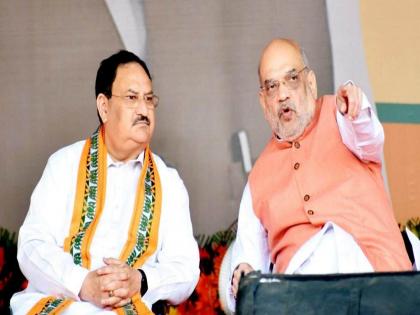 BJP's Mission Bengal; Home Minister Amit Shah and party president JP Nadda on a sudden visit to Bengal | भाजपचे मिशन बंगाल; गृहमंत्री अमित शाह अन् पक्षाध्यक्ष जेपी नड्डा अचानक बंगाल दौऱ्यावर