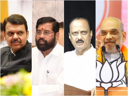 Amit Shah's Focus on Mahayuti's Rebels Candidates, Special instructions given to Eknath Shinde Devendra Fadnavis and Ajit Pawar | महायुतीच्या बंडखोरांवर अमित शाहांचे लक्ष; शिंदे-फडणवीस-पवारांना दिल्या विशेष सूचना...