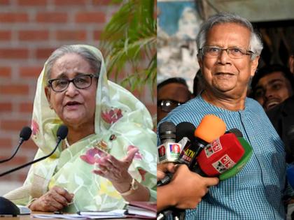 Second Liberation War of Bangladesh, we were free; Nobel laureate Mohammed Yunus criticizes Sheikh Hasina | हा दुसरा मुक्तीसंग्राम, आम्ही मुक्त झालो; नोबेल विजेते मोहम्मद यूनुस यांची शेख हसीनांवर टीका