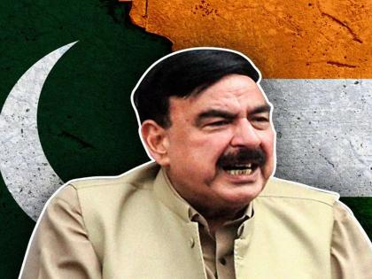 pakistan railway minister sheikh rasheed threatens india of nuclear war | आता तोफा किंवा हवाई मार्गे नव्हे, तर अण्वस्त्र युद्ध करू, पाकच्या मंत्र्याची भारताला धमकी