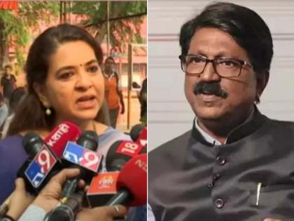 Maharashtra Assembly Election 2024: Shaina NC accuses Arvind Sawant of using offensive words 'imported goods', Sawant said... | "इंपोर्टेड माल", अरविंद सावंत यांनी आक्षेपार्ह शब्द वापल्याचा शायना एनसींचा आरोप, सावंत म्हणाले...