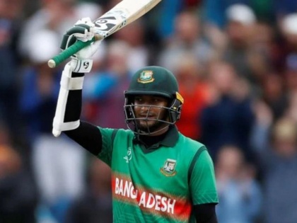 Bangladesh star Shakib Al Hasan to auction World Cup 2019 bat for Covid 19 relief | CoronaVirus: शाकिब करणार बॅटचा लिलाव