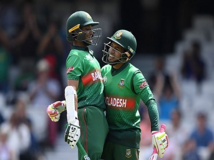 ICC World Cup 2019 : Mushfiqur Rahim and Shakib Al Hasan set a Highest partnerships for bangladesh in WC | ICC World Cup 2019 : शकिब-मुशफिकर या जोडीची विक्रमी भागीदारी, आफ्रिकेसाठी धोक्याची घंटा