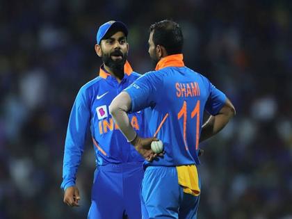 India vs West Indies, 2nd ODI: Mohammad Shami became a leading wicket takers in 2019 | India vs West Indies, 2nd ODI: मोहम्मद शमीचा भेदक मारा; किवींच्या ट्रेंट बोल्टचा विक्रम मोडला