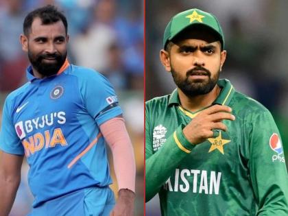 Comparing him to Virat Kohli, Joe Root, Steve Smith is unfair: Indian pacer Mohammed Shami on Babar Azam | Mohammed Shami on Babar Azam : बाबर आजम अन् विराट कोहलीची तुलना म्हणजे...; मोहम्मद शमीनं एका वाक्यात पाकिस्तानच्या कर्णधाराला दाखवला आरसा