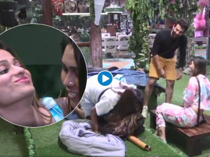 bb 15 tejashwi prakash was seen flirting with bigg boss kissed shamita of afsana | Bigg Boss 15: अफसाना-शमिताचा किसिंग Video व्हायरल