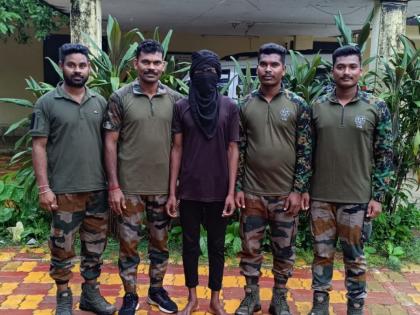 ferocious Maoist with a reward of two lakhs was arrested in gadchiroli | रेकी करण्यासाठी आला अन् अडकला; दोन लाखांचे बक्षीस असलेल्या जहाल माओवाद्यास अटक ferocious Maoist with a reward of two lakhs was arrested in gadchiroli | रेकी करण्यासाठी आला अन् अडकला; दोन लाखांचे बक्षीस असलेल्या जहाल माओवाद्यास अटक