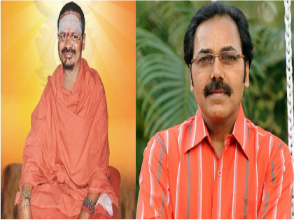 Aurangabad, the two interested Shantigiri Maharaj and Bhapkar for the Lok Sabha, have the same platform | औरंगाबाद लोकसभेसाठीचे दोन इच्छुक शांतिगिरी महाराज व भापकर एकाच व्यासपीठ