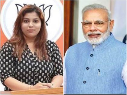 Priyanka Sharma, who is making controversial remarks against Mamata Banerjee | वादग्रस्त मीम बनविणाऱ्या प्रियंका शर्माला पंतप्रधान मोदी ट्विटरवर करतायत फॉलो