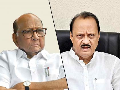 Lok Sabha Election 2024 Unconditional Party symbol of Man blowing Turrah for Sharad Pawar but Conditional 'watch' symbol to Ajit Pawar | निवडणूक २०२४: शरद पवारांना बिनशर्त ‘तुतारी’; अजित पवारांना सशर्त ‘घड्याळ’