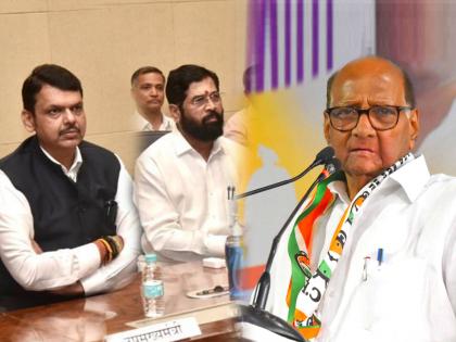 Eknath Shinde Devendra Fadnavis Maharashtra Government Metro car shed aarey Jalayukt Shivar Sharad Pawar led NCP Questions | "नवं सरकार नक्की कोणाला खुश करण्यासाठी सत्तेत आलंय?" राष्ट्रवादीचा सवाल