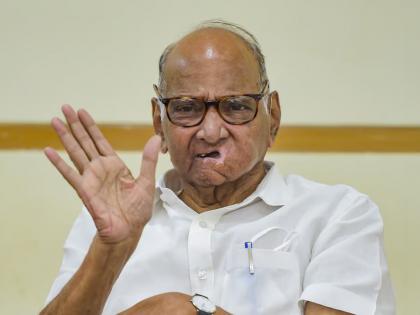 Sharad Pawar spoke about Manipur in his heart, the leader of the Shinde faction | शरद पवारांनी त्यांच्या मनातील मणिपूर बोलून दाखवला, शिंदे गटाच्या नेत्याचा टोला