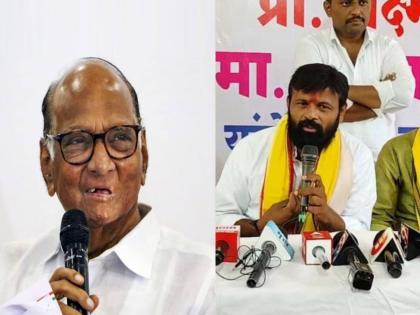 Will support candidate of Sharad Pawar group; Laxman Hake read out the support list! | ...तर शरद पवार गटाच्या उमेदवाराला पाठिंबा देणार; लक्ष्मण हाकेंनी वाचून दाखवली समर्थन यादी!