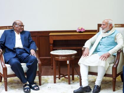 sharad pawar big reaction over will pm narendra modi retirement after age of 75 discussion in politics | ७५ वर्षांचे झाले, PM मोदींनी निवृत्ती घ्यावी का? शरद पवार म्हणाले, “त्यांनी थांबावे हे...”