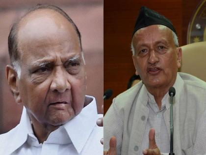 Sharad Pawar finally spoke on the Governor's statement regarding Shivrayan, said.... | शिवरायांबाबत राज्यपालांनी केलेल्या विधानावर अखेर शरद पवार बोलले, म्हणाले.... 