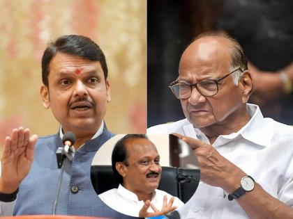 Bold the nephew, not me, by googling devendra Fadnavis' counterattack on Sharad Pawar's allegation | “गुगली टाकून मला नव्हे तर पुतण्याला बोल्ड केलं...;” शरद पवारांनी केलेल्या आरोपावर फडणवीसांचा पलटवार