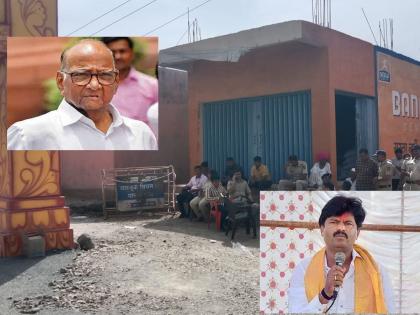 As Sharad Pawar and Gopichand Padalkar are coming to Choundi today, a large police force is deployed | चौंडीमध्ये आज शरद पवार व गोपीचंद पडळकर येत असल्याने मोठा पोलीस बंद तैनात