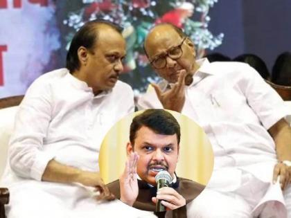 Devendra Fadnavis' first reaction to Ajit Pawar and Sharad Pawar meeting | अजित पवार आणि शरद पवार यांच्या भेटीवर देवेंद्र फडणवीसांची पहिली प्रतिक्रीया; म्हणाले,...