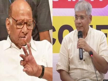 vba Prakash Ambedkar reaction on meeting with ncp chief sharad pawar in pune | पुण्यात शरद पवारांची भेट घेतल्याची चर्चा; मात्र प्रकाश आंबेडकरांनी दिली वेगळीच माहिती,  म्हणाले...