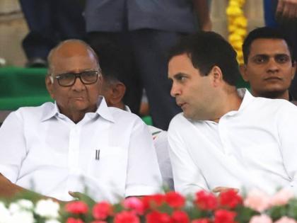 Sharad Pawar in the fray for Rahul Gandhi, after decision on MP | राहुल गांधींसाठी शरद पवार मैदानात; मोदी सरकारला 'शिकवली' लोकशाहीची मूल्यं