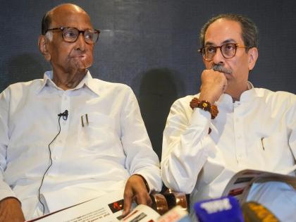 "If those two holy souls come to earth during the Pitra Fortnight, what questions will they ask?" BJP's attack on Sharad Pawar and Uddhav Thackeray | "ते दोन पवित्र आत्मे पितृ पंधरवड्यात जमिनीवर आले तर काय प्रश्न विचारतील?’’ भाजपाचा शरद पवार आणि उद्धव ठाकरेंना टोला
