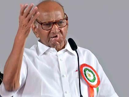 'Protecting Abru is more important than paying the sisters MP Sharad Pawar's criticized on mahayuti | ‘बहिणींना पैसे देण्यापेक्षा अब्रूचे रक्षण महत्त्वाचे’; खासदार शरद पवार यांचा टोला