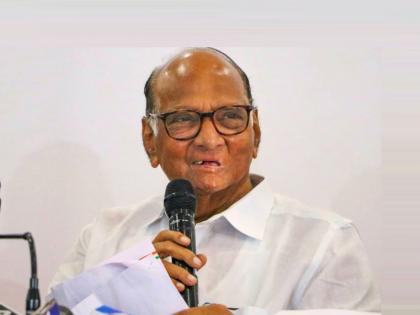 Sharad Pawar gives super comedy answer to journalist in press conference and everyone started laughing see video | Sharad Pawar Comedy Answer: शरद पवार 'ते' वाक्य बोलताच पत्रकार हसून लोटपोट; पाहा नक्की काय घडलं