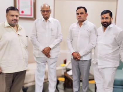 Sharad Pawar-Shekhar Gore meeting; But the decision of the campaign will be taken later. | शरद पवार-शेखर गोरे भेट; प्रचाराचा निर्णय मात्र नंतरच घेणार